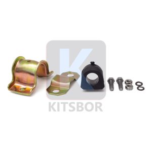 Kit do suporte da barra estabilizadora Dianteira Interna (23mm) Elba 86 / 90