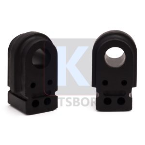 Kit do suporte da barra estabilizadora Dianteira Interna (lado esquerdo) (18mm) Duster todos